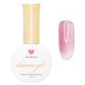 Daily Charme C04 Princess Original Velvet Cat Eye Magnetic Gel Nail Polish 15ml, Soak Off UV Led Gel Nail Polish Set, Home DIY/Nail Salon Manicure (Velvet Pink)