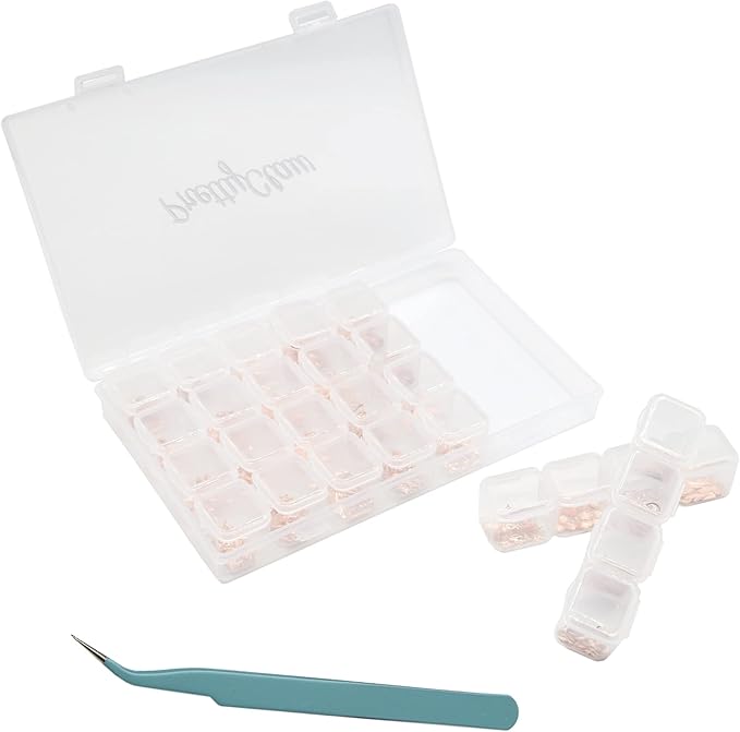 PrettyClaw Nail Art Set 28 Styles Nail Charms (1000+ Pieces) (Set #5)