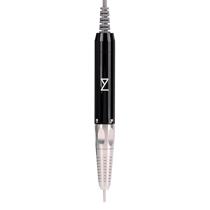 M - Max Brushless Motor Nail Drill Handpiece Only - 35K RPM | Machine Not Included | Compatible with M Brushless Nail Drill System (Handpiece - Black)