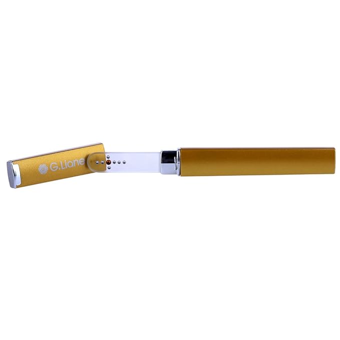 Glass Manicure File with Austria Crystals Shape and Smooth Nail File Tool with Case Best for Gentle & Safe Nail Care Kit for Beautiful Fingernails (Gold Cross)