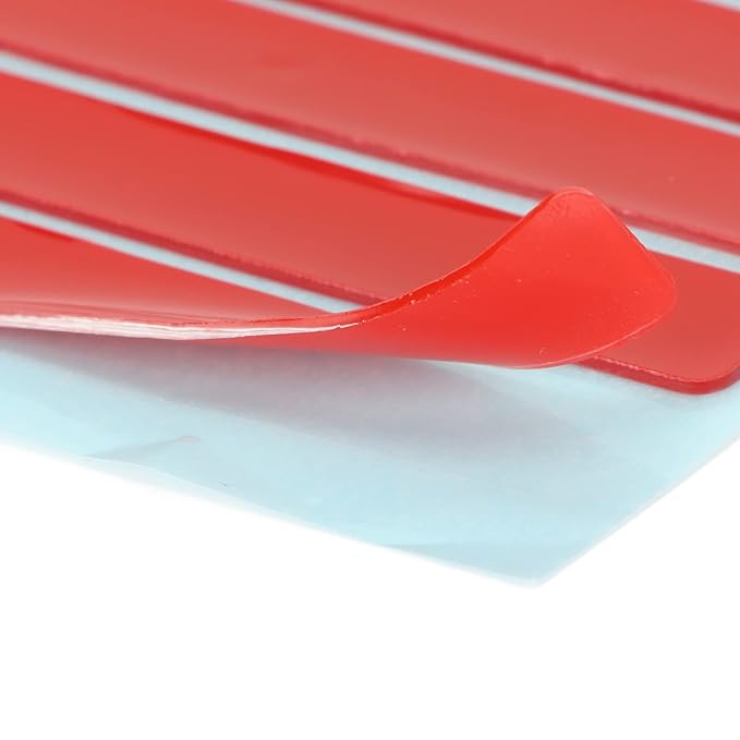 10 Sheet Nail Art Mounting Tape,Nail Tip Display Tape Salon Double Sided Adhesive Tape Accessory for Nail Tip Color Display