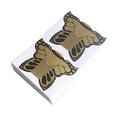100pcs Nail Form Pro Butterfly Square Tips Nail Forms for C Curve Acrylic UV Gel Nails Builder Nail Extension Nail Art Tool Guide Stickers Dispense
