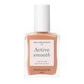Manucurist Active Smooth 02 Nail Concealer Polish & Care - 2 in 1 Nude Nail Polish : Nail Strengthener and Growth - Nail Concealer - Ridge Filler for Nails - Natural Nail Polish - Golden Finish