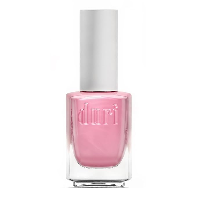 duri Nail Polish 30 Pearl Pink, Light Metallic Pink Color