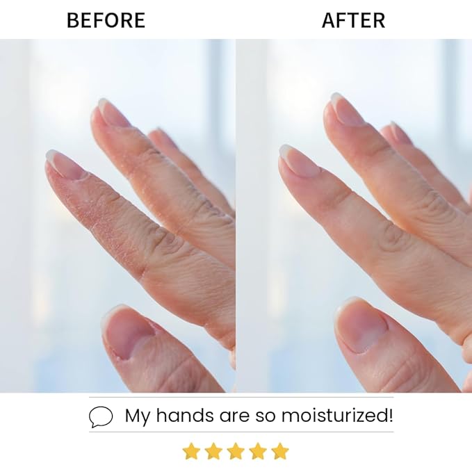 Relaxing Aroma Hand Mask 6 Pairs | Natural Scent | Soothes & Hydrates Dry Hands | Hydrating Hand Treatment for Rough Skin & Dry Cuticles | Korean Skincare (Peppermint + Lavender)