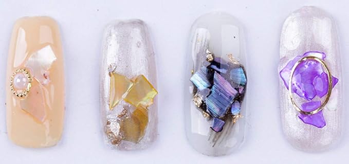 Nail Jewelry Shell Piece Abalone Slice Nail Patch Decorative Sequins