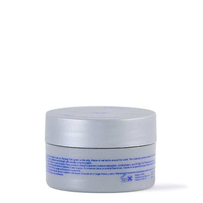 Young Nails Synergy Gel System, Foundation Gel - Builder Gel Base Coat, Superior Adhesion & Strength, Hard Gel Base Coat - Base Gel, Clear, 15g