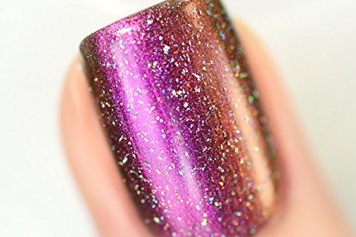 ILNP My Private Rainbow (X) - Holographic Nail Polish Top Coat