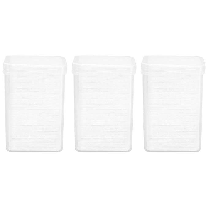 600pcs Cleaning Pads Nail Tools Lash Extensions Eyelash Wipers Removal Tool Eyelash for Extensions Lash Extension Cotton Major White