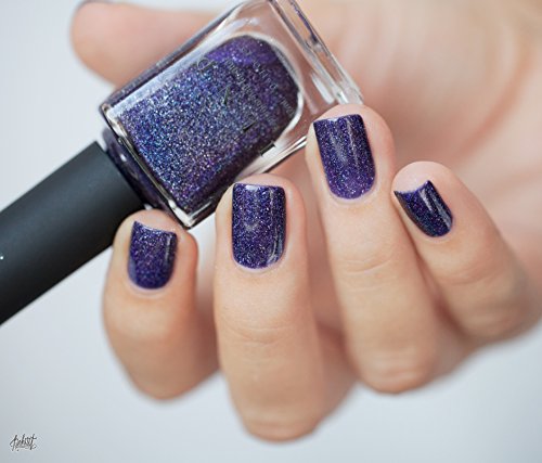 ILNP Lulu - Deep Grape Holographic Nail Polish