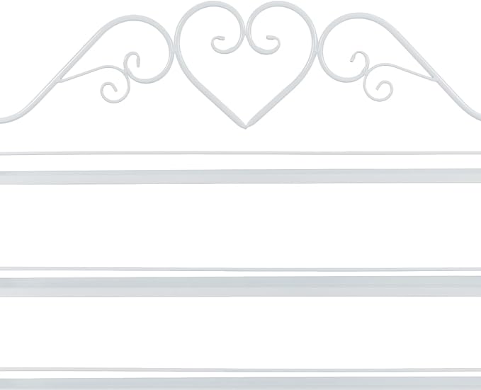 Nail Polish Rack Wall Mount, 5 Tiers Nail Polish Bottle Holder, 200 Bottles Organizer Shelf, Storage Display Holder for Home Salon Business Spa (White)