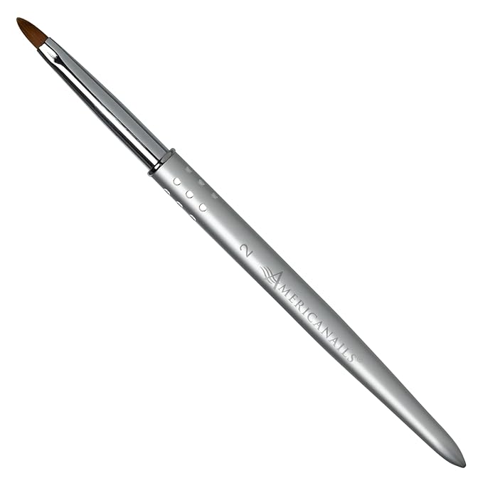 Americanails Faux Kolinsky Designer Series 3D Acrylic Art Brush - Size #2