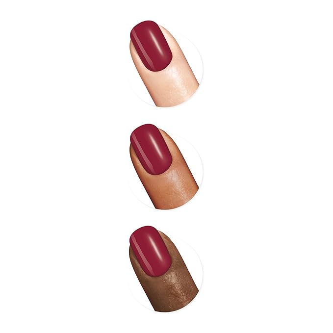 Sally Hansen Good. Kind. Pure. Nail Polish | Plant-Based, Vegan, 16-Free Formula | Opaque, Shiny | 260 Eco-Rose | Dusty Rose Nail Color