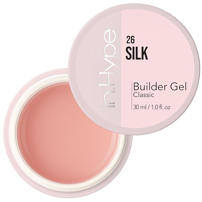 IN.HYPE UV/LED Camouflage Hard/Builder Gel for Nail Extension/Strengthening/Overlays (Silk)
