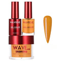 WAVEGEL Soak-Off Gel, Nail Lacquer & Acrylic/Dip Powder Matching Set - Queen Collection - #021 Tanned Bronze