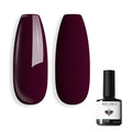 modelones Purple Gel Nail Polish Dark Purple Nail Polish valentine New Year Party Nails Soak Off Nail Art Manicure 15 ML