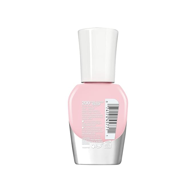 Sally Hansen Good, Kind, Pure Vegan Nail Colour, Pink Cloud, 0.33 Fl Oz, Packaing May Vary (Pack of 2)