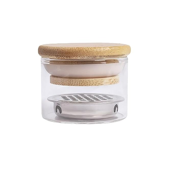 Nail Brushes Washing Cup Dappen Dish for Acrylic Nails Nail Brush Cleaner Layered Nail Art Brush Wash Cup with Lid