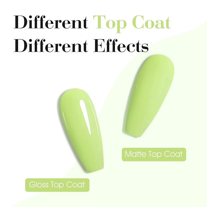 CANNI Lime Green Gel Nail Polish, 1Pcs Light Pastel Green Sage Gel Polish Mint Color Soak Off U V Nail Manicure Salon DIY at Home
