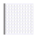 1000 Pcs False Tip Double Sided Adhesive Dots, 8mm/0.31" Pre-Cut Removable Round Putty, Waterproof Tapes No Trace Sticky Putty for Nail Art Holder and Festival Decoration