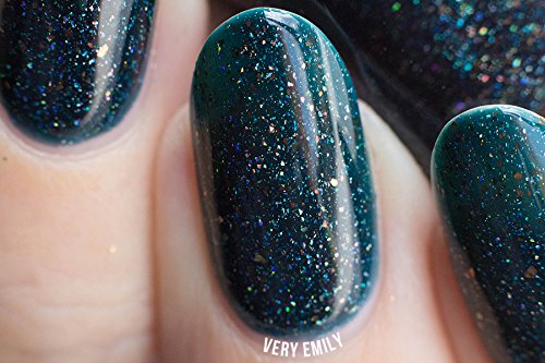 ILNP Mountain View - Forest Green Holographic Nail Polish