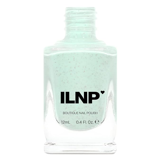 ILNP Tea Cup - Antique Pastel Mint Speckled Nail Polish