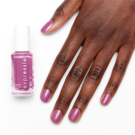 essie expressie Quick Dry Vegan Nail Polish, Pink, Thumb-Surfing, 0.33 Ounce