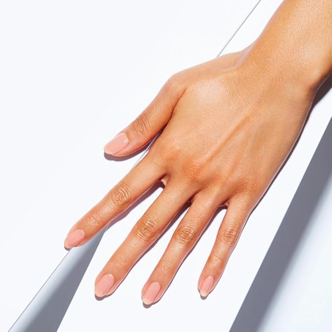 Static Nails Liquid Glass Lacquer, Longer Lasting 8+ Free Treatment Nail Polish (Nudes/Neutrals) (Creme Brulee) - Quick Dry Finger Nail Polish - DIY Nail Art Salon - Gift for Women