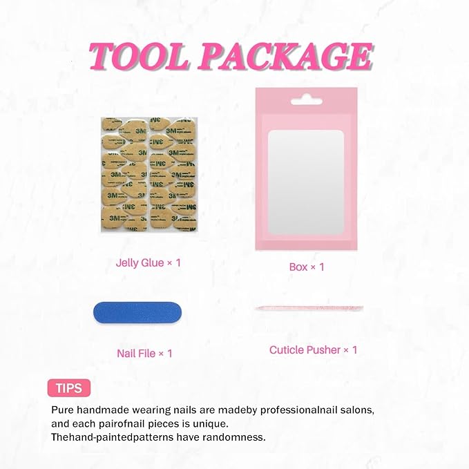 Press On Nails Handmade Acrylic Sweet Pink 10pcs Set, Jelly French Floral Blooming Nail Design with 3D Shell Texture, Starfish Charms & Pearl Details, Birthday Vacation Holiday Tips - Appife