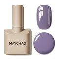 MAYCHAO 15ML Purple Gel Nail Polish 1Pc Lavender Purple Gel Polish Soak Off UV LED Nail Polish Nail Art Starter Manicure Salon DIY at Home, 0.5 OZ