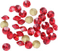 1440pcs Rhinestones Round Point Back Crystal Gem Glass Diamante Rhinestones Nail Art Decoration Jewelry Finding Beads Craft Gems (Red, 2.0mm)