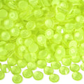 Blinginbox Flatback Rhinestones Round Gems, 1440pcs Luminous Series Glass Stones Neon Gems Non Hotfix Crystal Rhinestones for Nail Charms Crafts Clothes Tumblers,New Citrine Neon,SS16.