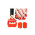 16.5ml Neon Red Nail Polish Glossy Shine Finish Large Volume Quick Dry Nail Polish, Long Lasting Shine, Fingernail Toenail Nail Art DIY Home Travel Nail Art Gift