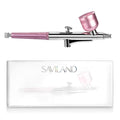 SAVILAND Advanced Airbrush Gun: Zero Downtime Flawless Design Airbrush Kit Portable Airbrush Accessories 0.3mm Needles Nail AirBrush Machine for Painting Cake Decorating Barber Model Makeup Nail Art