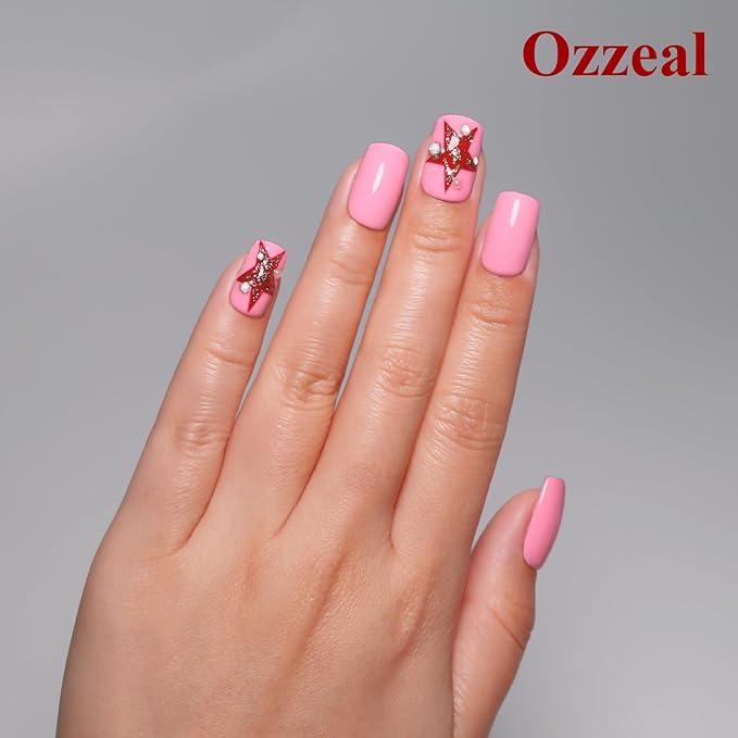 Gel Polish, 0.5 Fl Oz Baby Pink Gel Nail Polish Spring Summer Soak off LED UV Gel Nail Polish Art Starter Manicure Salon DIY Nail Gel Polish