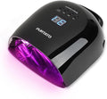 Professional Rechargeable UV LED Nail Lamp 52 Red Light Beads and 18000mAH Battery Nail Dryer JC22 (Black)