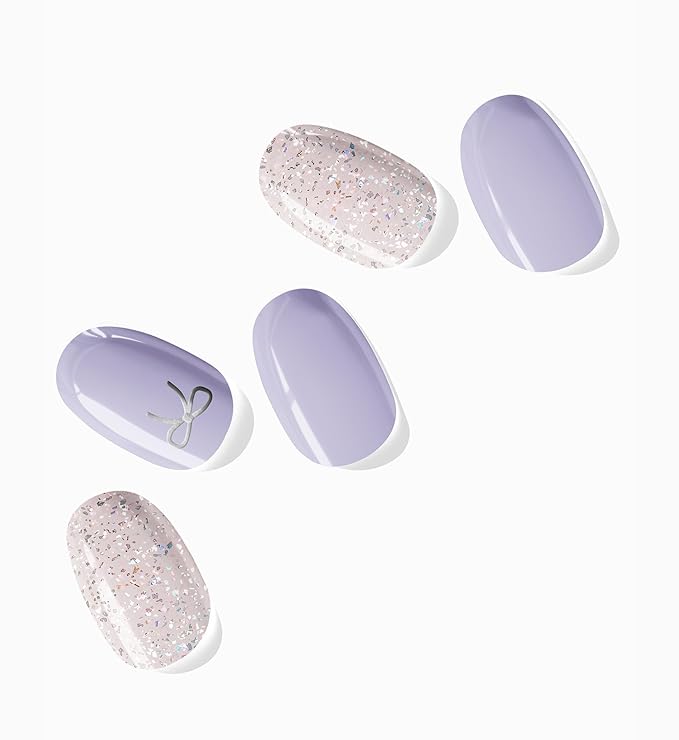 Semi Cured Gel Nail Strips (Lady Lilac)