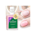 Protein Nail Strengthener for Damaged Nails: Pink 15ml Natural Nail Hardener Extra Strong and Growth for Brittle Nails - 6 in 1 Weak Nail Repair for Salon & Home DIY - For Housewives Working Women