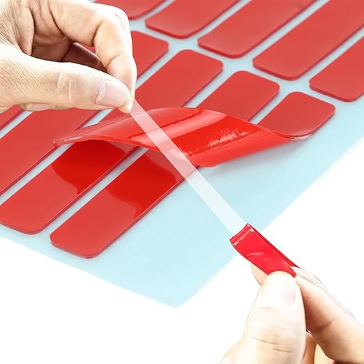 10 Sheet Nail Art Tape Nail Mounting Tape Salon Double Sided Adhesive Tape Accessory for Nail Tip Color Display for Salon(300pcs)