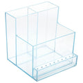 Uonlytech Nail Art Tool Organizer Manicure Grinding Rack 1pc Storage Box for Gel Polish Accessories