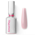 Color Rubber Base Builder Gel, 15ml, Brownish Pink, Sheer Nail Gel, 3-in-1 Soak Off Nail Strengthener UV/LED needed B07.