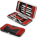 Manicure Pedicure Set Nail Clippers - 10 Piece Stainless Steel Manicure Kit - tools for nail, Cutter Kits - for women, men Includes Cuticle Remover with Portable Travel Case