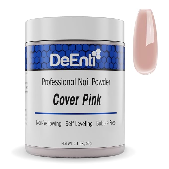 Acrylic Nail Powder - 2oz Cover Pink|Professional Grade, Bubble-Free Acrylic Powder for Nails | Long-Lasting, Chip-Resistant Nail Acrylic Powder for Carving, Extensions & Fake Nails