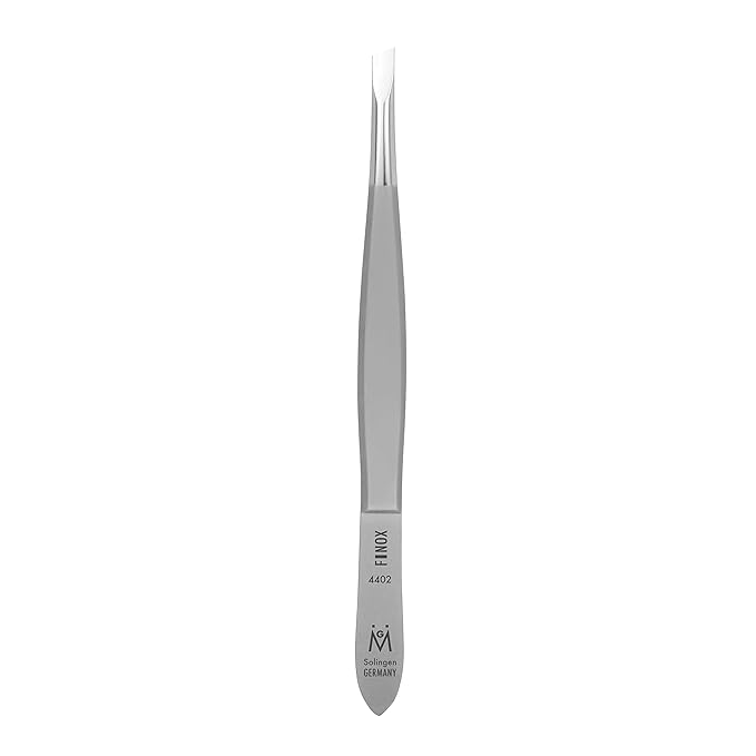 GERMANIKURE 4pc Manicure Set in Black Leather Case - Made in Solingen Germany, FINOX Stainless Steel Tools – Professional Quality Compact Nail Grooming Kit