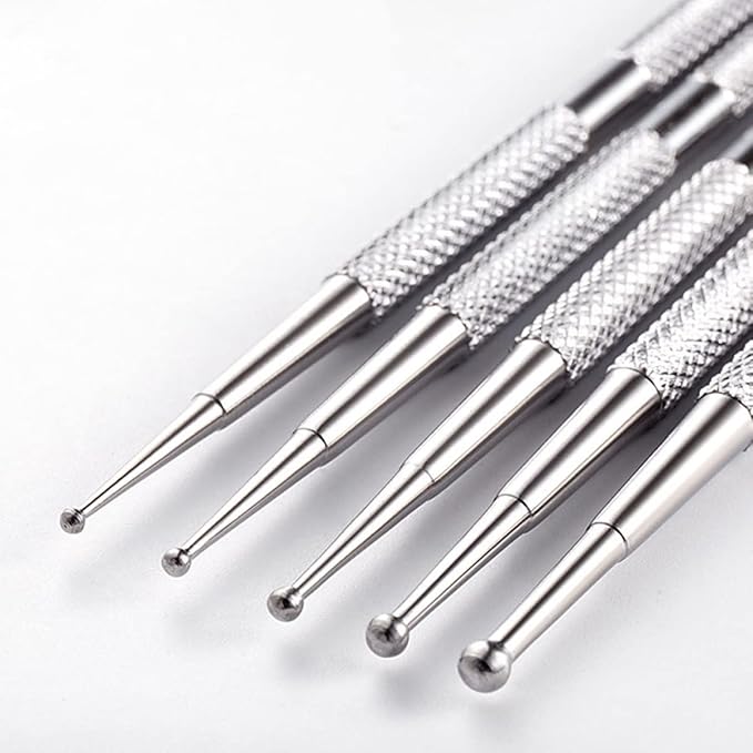 Beaupretty 10pcs Dual- Diamond Drill Pens for Manicure Art Nail Dotting Tools Easy to Use Nail Design Accessories