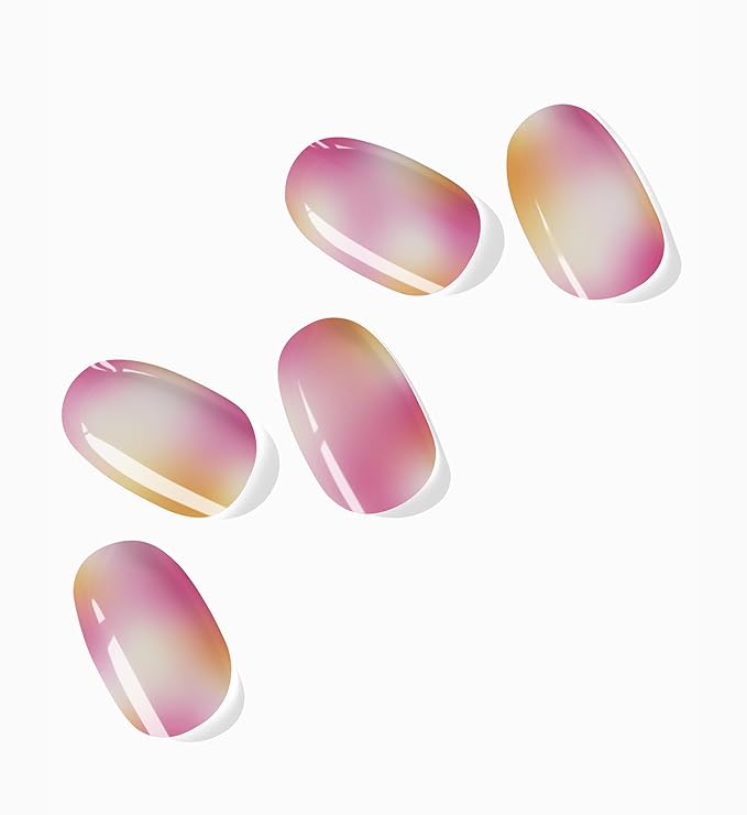 Semi Cured Gel Nail Strips (Sorbet)