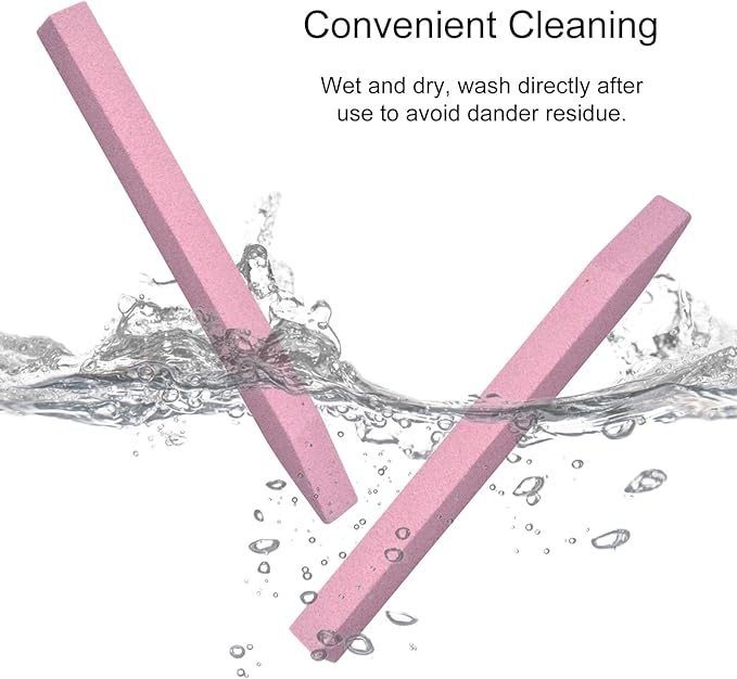 8 Pieces Stone Nail File and Pumice Stone Stick Set - Nail Cuticle Pusher and Buffing Tool for Home and Salon Use