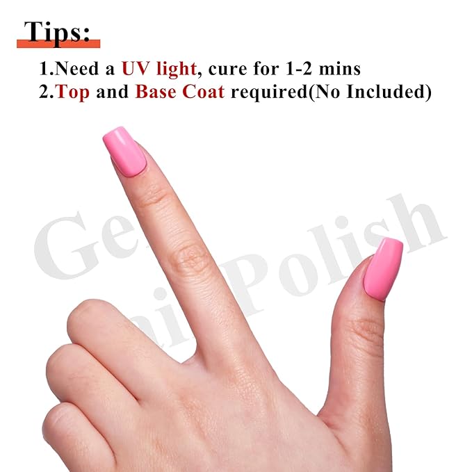 Imtiti 10ml Light Pink Gel Nail Polish Long Lasting Soak Off UV Led Baby Pink Gel Polish Salon DIY at Home Gift for Women 1Pcs