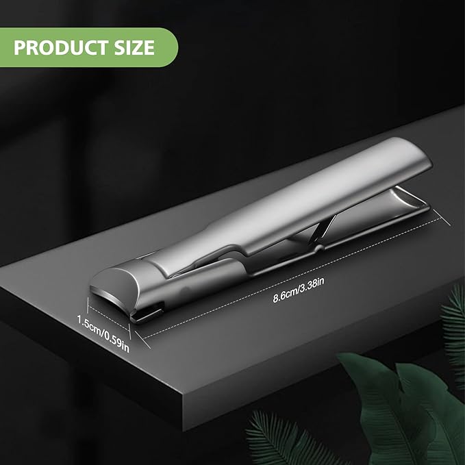 BALUCA 9mm Wide Jaw Opening Curved Finger Toe Nail Clippers with Catcher - Anti Splash Extra Large Toenail Clipper for Thick Nails, Nail Cutter Trimmer for Seniors, Men and Women