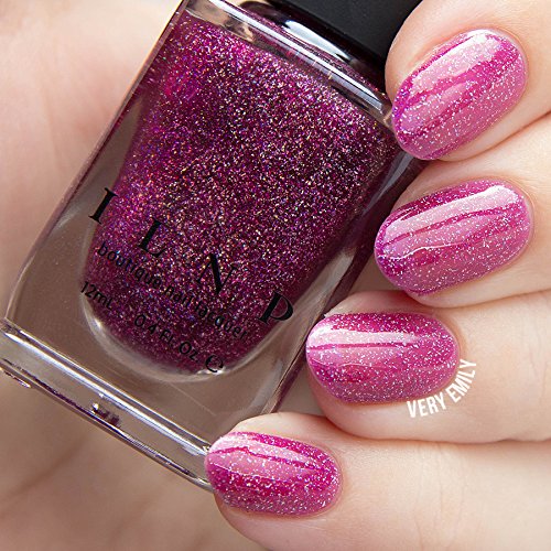 ILNP Valerie - Mulberry Holographic Sheer Jelly Nail Polish